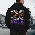 The Best Teachers Are A Bit Batty Teacher Bat Halloween Men's Hoodie Back Print, novelty gifts, funny gifts