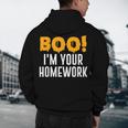 Boo I'm Your Homework Halloween Teacher Costume Men's Hoodie Back Print, novelty gifts, funny gifts Boo I'm Your Homework Halloween Teacher Costume Men's Hoodie Back Print, novelty gifts, funny gifts