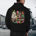 Book Tree All Is Calm Said No Teacher Ever Christmas Men's Hoodie Back Print, novelty gifts, funny gifts Book Tree All Is Calm Said No Teacher Ever Christmas Men's Hoodie Back Print, novelty gifts, funny gifts