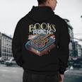 Books Rock Rock'n Roll Science Of Reading Teachers Guitar Men's Hoodie Back Print, novelty gifts, funny gifts Books Rock Rock'n Roll Science Of Reading Teachers Guitar Men's Hoodie Back Print, novelty gifts, funny gifts