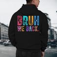 Bruh We Back Teachers Retro Back To School Boys Girls Kids Men's Hoodie Back Print, novelty gifts, funny gifts Bruh We Back Teachers Retro Back To School Boys Girls Kids Men's Hoodie Back Print, novelty gifts, funny gifts