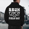 Bruh It's Field Day Teacher Boys Girls Kids Happy Field Day Men's Hoodie Back Print, novelty gifts, funny gifts