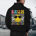 Bruh It's Fri-Yay Friday Weekend Smile Face Teacher Student Men's Hoodie Back Print, novelty gifts, funny gifts Bruh It's Fri-Yay Friday Weekend Smile Face Teacher Student Men's Hoodie Back Print, novelty gifts, funny gifts