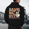 Bruh We Out Teacher Retro Last Day Of School Boys Girls Kids Men's Hoodie Back Print, novelty gifts, funny gifts Bruh We Out Teacher Retro Last Day Of School Boys Girls Kids Men's Hoodie Back Print, novelty gifts, funny gifts