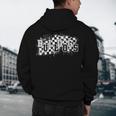 Bulldogs School Spirit Bulldog Pride Checkered Teacher Men's Hoodie Back Print, novelty gifts, funny gifts Bulldogs School Spirit Bulldog Pride Checkered Teacher Men's Hoodie Back Print, novelty gifts, funny gifts