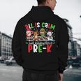All Is Calm Just Kidding This Is Pre-K Christmas Teacher Men's Hoodie Back Print, novelty gifts, funny gifts