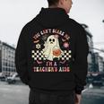 You Can't Scare Me I'm A School Teacher's Aide Halloween Men's Hoodie Back Print, novelty gifts, funny gifts