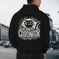 Cat Chaos Coordinator For Women Mom Halloween Teacher Men's Hoodie Back Print, novelty gifts, funny gifts Cat Chaos Coordinator For Women Mom Halloween Teacher Men's Hoodie Back Print, novelty gifts, funny gifts