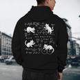 Cats And Math Lover Cat Lover Science Teacher Student Men's Hoodie Back Print, novelty gifts, funny gifts