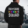 Childcare Daycare Squad Daycare Teacher Men Women Men's Hoodie Back Print, novelty gifts, funny gifts