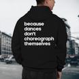 Choreographer Dance Teacher Cool Unique Shirt For Men Women Men's Hoodie Back Print, novelty gifts, funny gifts