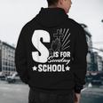 Christian Teacher S Is For Sunday School Essentials Men's Hoodie Back Print, novelty gifts, funny gifts Christian Teacher S Is For Sunday School Essentials Men's Hoodie Back Print, novelty gifts, funny gifts