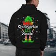 Christmas Kindergarten Elf Squad Teacher Student Men's Hoodie Back Print, novelty gifts, funny gifts