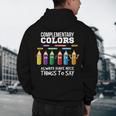 Complementary Colors Pun Artist Art Teacher T-Shirt Men's Hoodie Back Print, novelty gifts, funny gifts Complementary Colors Pun Artist Art Teacher T-Shirt Men's Hoodie Back Print, novelty gifts, funny gifts