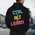Computer Teacher Back To School Kids Ctrl Alt Learn Men's Hoodie Back Print, novelty gifts, funny gifts Computer Teacher Back To School Kids Ctrl Alt Learn Men's Hoodie Back Print, novelty gifts, funny gifts