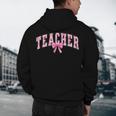 Coquette Bow Back To School First Day Teacher Men's Hoodie Back Print, novelty gifts, funny gifts