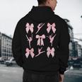 Coquette Bow Ballet Dance Teacher Coquette Women Dancing Men's Hoodie Back Print, novelty gifts, funny gifts