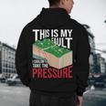 Couldn't Take The Pressure Geology Earth Science Teacher Men's Hoodie Back Print, novelty gifts, funny gifts