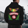 Crayon Box Fun Teacher Student Crayon Squad Halloween 2023 Men's Hoodie Back Print, novelty gifts, funny gifts