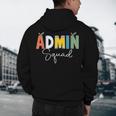 Cute Admin Squad Crew Team Back To School Teacher For Men Women Men's Hoodie Back Print, novelty gifts, funny gifts Cute Admin Squad Crew Team Back To School Teacher For Men Women Men's Hoodie Back Print, novelty gifts, funny gifts