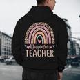 Cute Daycare Teacher Rainbow Leopard Print Childcare Worker Men's Hoodie Back Print, novelty gifts, funny gifts Cute Daycare Teacher Rainbow Leopard Print Childcare Worker Men's Hoodie Back Print, novelty gifts, funny gifts