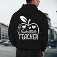 Cute Substitute Teacher Appreciation Men Women Men's Hoodie Back Print, novelty gifts, funny gifts Cute Substitute Teacher Appreciation Men Women Men's Hoodie Back Print, novelty gifts, funny gifts