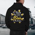 Cute I Teach The Cutest Bees In The Beehive Teacher's Day For Men Women Kids Men's Hoodie Back Print, novelty gifts, funny gifts