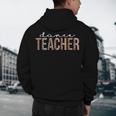 Dance Teacher Leopard Appreciation For Women For Work Men's Hoodie Back Print, novelty gifts, funny gifts Dance Teacher Leopard Appreciation For Women For Work Men's Hoodie Back Print, novelty gifts, funny gifts