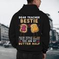 Dear Teacher Bestie You'Re Totally My Jam Shirt Kids Men's Hoodie Back Print, novelty gifts, funny gifts