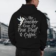 Disney Peter Pan Tinkerbell Teacher Pixie Dust And Coffee Men's Hoodie Back Print, novelty gifts, funny gifts Disney Peter Pan Tinkerbell Teacher Pixie Dust And Coffee Men's Hoodie Back Print, novelty gifts, funny gifts