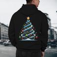 DNA Helix Christmas Tree Scientist Biology Science Teacher Men's Hoodie Back Print, novelty gifts, funny gifts DNA Helix Christmas Tree Scientist Biology Science Teacher Men's Hoodie Back Print, novelty gifts, funny gifts