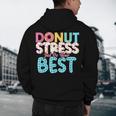 Donut Stress Just Do Your Best Teachers Testing Day For Men Women Girls Kids Men's Hoodie Back Print, novelty gifts, funny gifts Donut Stress Just Do Your Best Teachers Testing Day For Men Women Girls Kids Men's Hoodie Back Print, novelty gifts, funny gifts