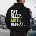 Eat Sleep Math Repeat Teacher Lover Men's Hoodie Back Print, novelty gifts, funny gifts Eat Sleep Math Repeat Teacher Lover Men's Hoodie Back Print, novelty gifts, funny gifts
