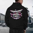 Enchanted To Teach You Bracelet Teacher Back To School Men's Hoodie Back Print, novelty gifts, funny gifts