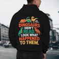English Teacher Dinosaurs Didn’t Read What Happened To Them Men's Hoodie Back Print, novelty gifts, funny gifts English Teacher Dinosaurs Didn’t Read What Happened To Them Men's Hoodie Back Print, novelty gifts, funny gifts