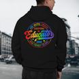 Exceptional Educator Squad Special Education Teacher Autism Men's Hoodie Back Print, novelty gifts, funny gifts