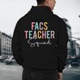 FACS Teacher Squad Colorful Appreciation Day Back To School Men Women Girls Kids Men's Hoodie Back Print, novelty gifts, funny gifts