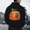 Fall Book Autumn Reading Teacher Halloween Pumpkin Season Men's Hoodie Back Print, novelty gifts, funny gifts