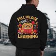 Fall In Love With Learning Pumpkin Thanksgiving Teacher Fall Men's Hoodie Back Print, novelty gifts, funny gifts Fall In Love With Learning Pumpkin Thanksgiving Teacher Fall Men's Hoodie Back Print, novelty gifts, funny gifts