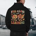 Fall In Love With Learning Retro Autumn Thanksgiving Teacher Men's Hoodie Back Print, novelty gifts, funny gifts Fall In Love With Learning Retro Autumn Thanksgiving Teacher Men's Hoodie Back Print, novelty gifts, funny gifts
