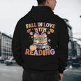 Fall In Love With Reading Halloween Stack Of Book Teacher Men's Hoodie Back Print, novelty gifts, funny gifts Fall In Love With Reading Halloween Stack Of Book Teacher Men's Hoodie Back Print, novelty gifts, funny gifts