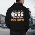 Fifth Grade Boo Crew Halloween Teacher Costume Men's Hoodie Back Print, novelty gifts, funny gifts