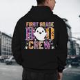 First Grade Boo Crew Teacher Student Halloween Costume Men's Hoodie Back Print, novelty gifts, funny gifts