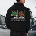 First Teach Then Thanksgiving I'm Earning A Break Teacher Men's Hoodie Back Print, novelty gifts, funny gifts First Teach Then Thanksgiving I'm Earning A Break Teacher Men's Hoodie Back Print, novelty gifts, funny gifts