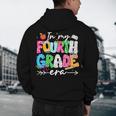 In My Fourth Grade Era 4th Grade Girl Teacher Back To School Men's Hoodie Back Print, novelty gifts, funny gifts