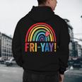 Fri-Yay Friyay Rainbow Colors Teacher Childrens Fun Designs Men's Hoodie Back Print, novelty gifts, funny gifts Fri-Yay Friyay Rainbow Colors Teacher Childrens Fun Designs Men's Hoodie Back Print, novelty gifts, funny gifts