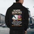 Front Office Teacher Admin Meaning School Secretary Men's Hoodie Back Print, novelty gifts, funny gifts Front Office Teacher Admin Meaning School Secretary Men's Hoodie Back Print, novelty gifts, funny gifts