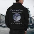 Full Moon Teacher Humor For Men Women Girls Kids Men's Hoodie Back Print, novelty gifts, funny gifts Full Moon Teacher Humor For Men Women Girls Kids Men's Hoodie Back Print, novelty gifts, funny gifts