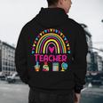 Future Kids Career Teacher Rainbow Boy Girl Graduations Men's Hoodie Back Print, novelty gifts, funny gifts