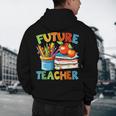 Future Teacher Costume For Kids Back To School Boy Girl Men's Hoodie Back Print, novelty gifts, funny gifts